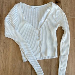 Pearl sweater top